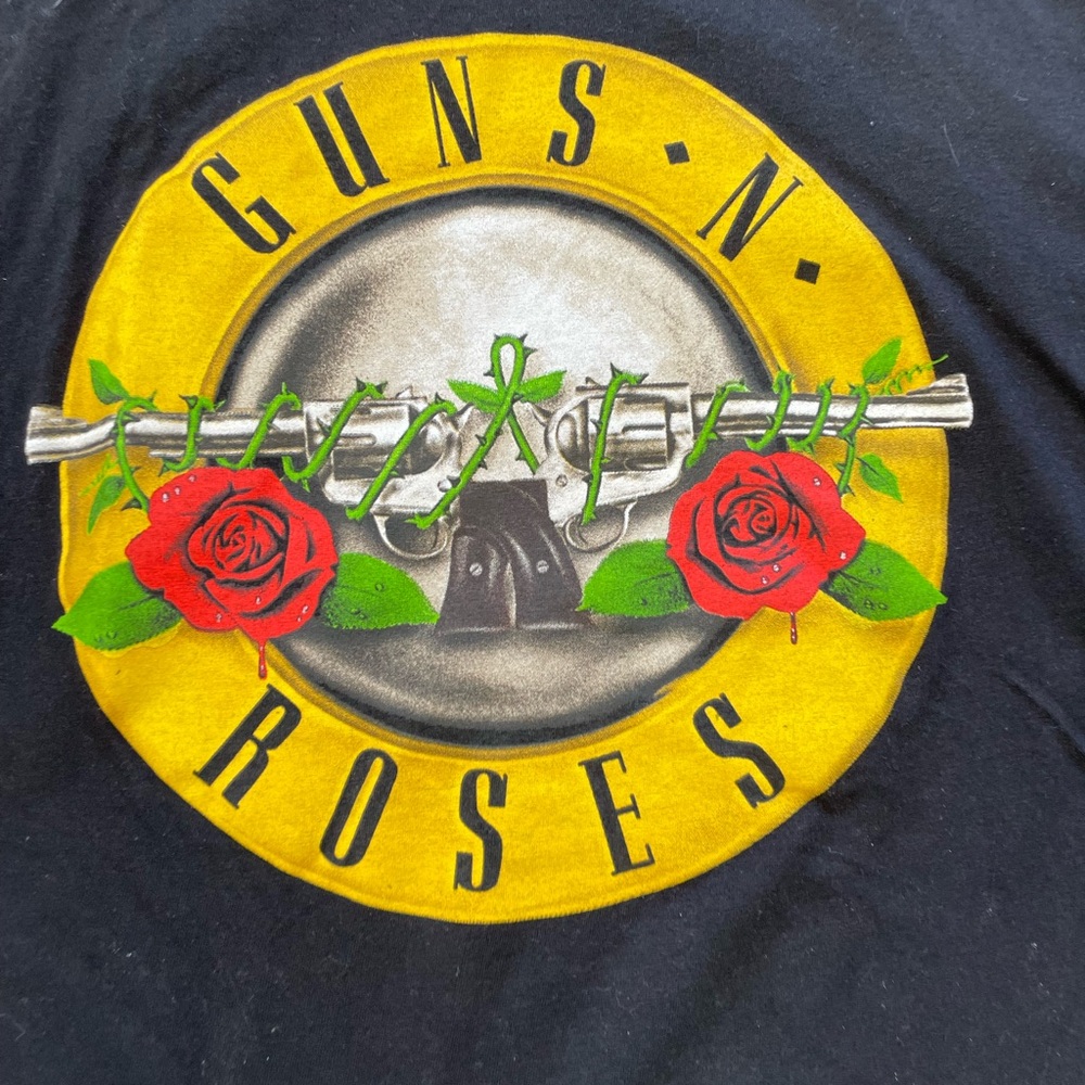 Guns N' Roses Black Graphic Short Sleeve Tee - Picture 4 of 9